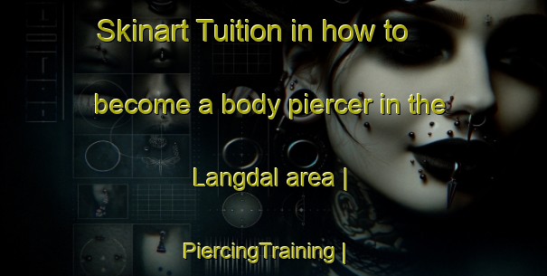 Skinart Tuition in how to become a body piercer in the Langdal area | PiercingTraining | PiercingClasses | SkinartTraining-Denmark
